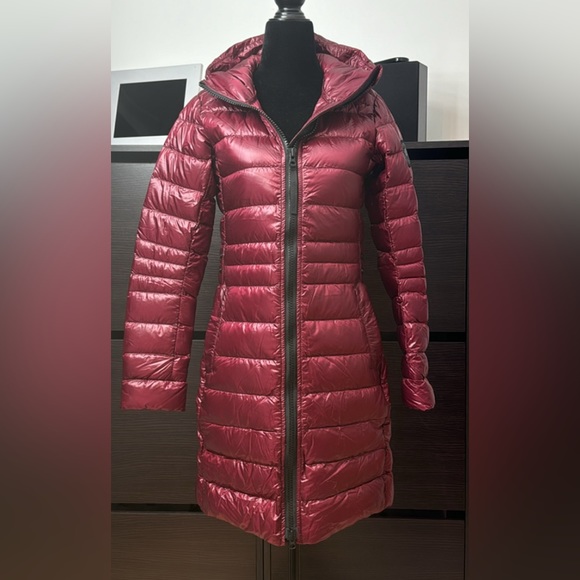 Canada Goose Cypress Hooded Jacket with Black Logo - Picture 1 of 13